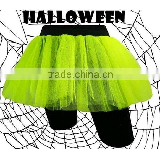 Ladies 80s dress up Tutu Skirt Fancy Dress Fishnet Three Layer Tutu Skirts