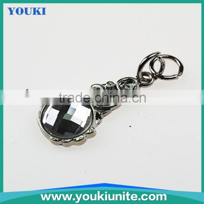 #8 metal zipper fancy gold puller