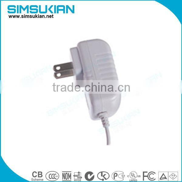 population products ac dc 16v 600ma portable adapter with CE GS FCC ect certifications