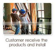 Australian standard AS2047 aluminum doors and windows thermal broken aluminium interior sliding door China manufacture