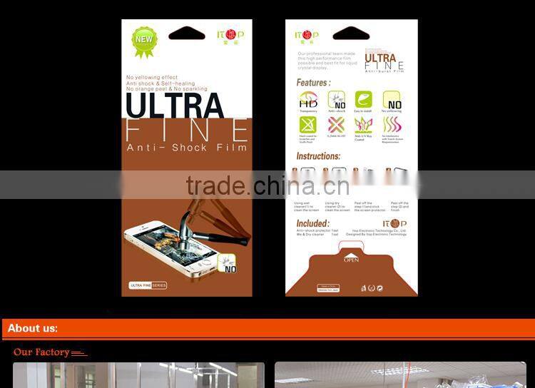Manufacturer TPU material anti-explosion anti-shock screen protector for Lenovo S960