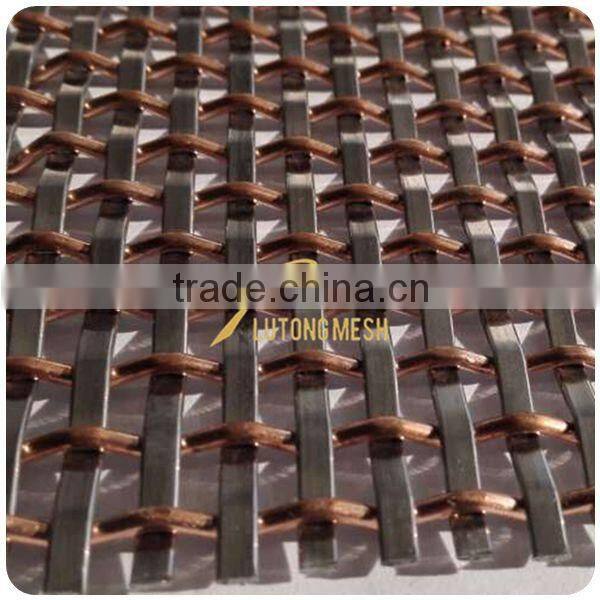 wire mesh for elevator cab interiors decoration