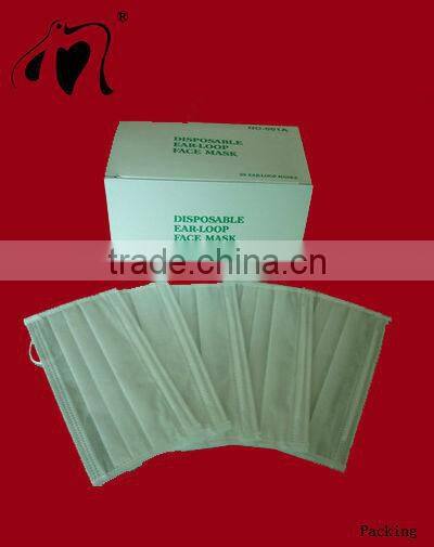disposable 3-ply face mask