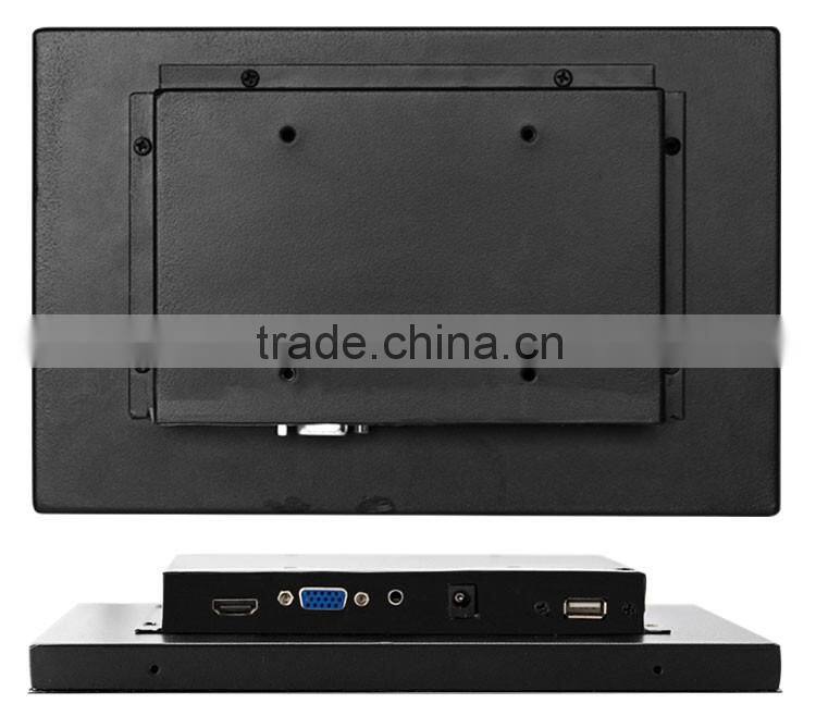 Pure flat 15.6 Inch touch screen monitor with wall mount