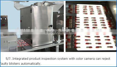 How to Pack Capsules and Pills|Flat Plate Automatic Blister Packing Machine DPP-140