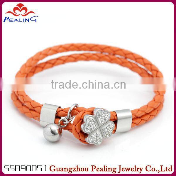 2014 new design wholesale stainless steel slave bracelet