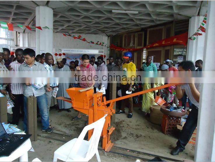 manual interlocking clay brick making machine price for sale