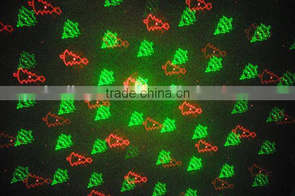 8 gobos DMX Mini Christmas laser light projector