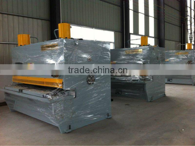 Hydraulic guillotine iron steel stainless plates sheet shearing and cutting machine