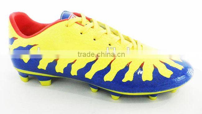 2016 Wholesale Customized Brand Outdoor Indoor Football Soccer Shoes