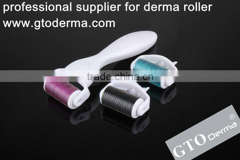 factory supply,2013 new arrived GTO brand 1080 derma roller,hair roller,CE approved