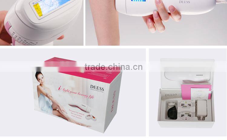 Replaceable lamp 95000 flashes Home use IPL skin rejuvenation beauty machine