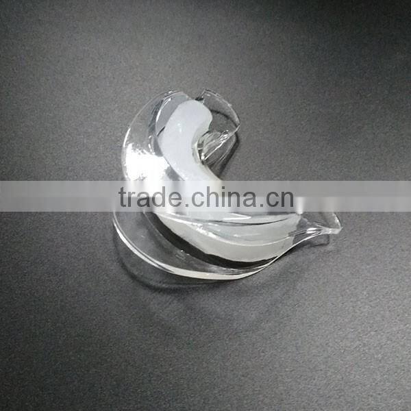 Bite and mold teeth whitening mouthpiece mouth tray