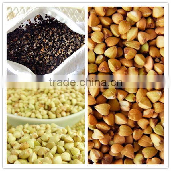 Automatic buckwheat color sorter machine, Vision's CCD wheat color sorter machine! With Japan Nikon camera and Schneider switch!