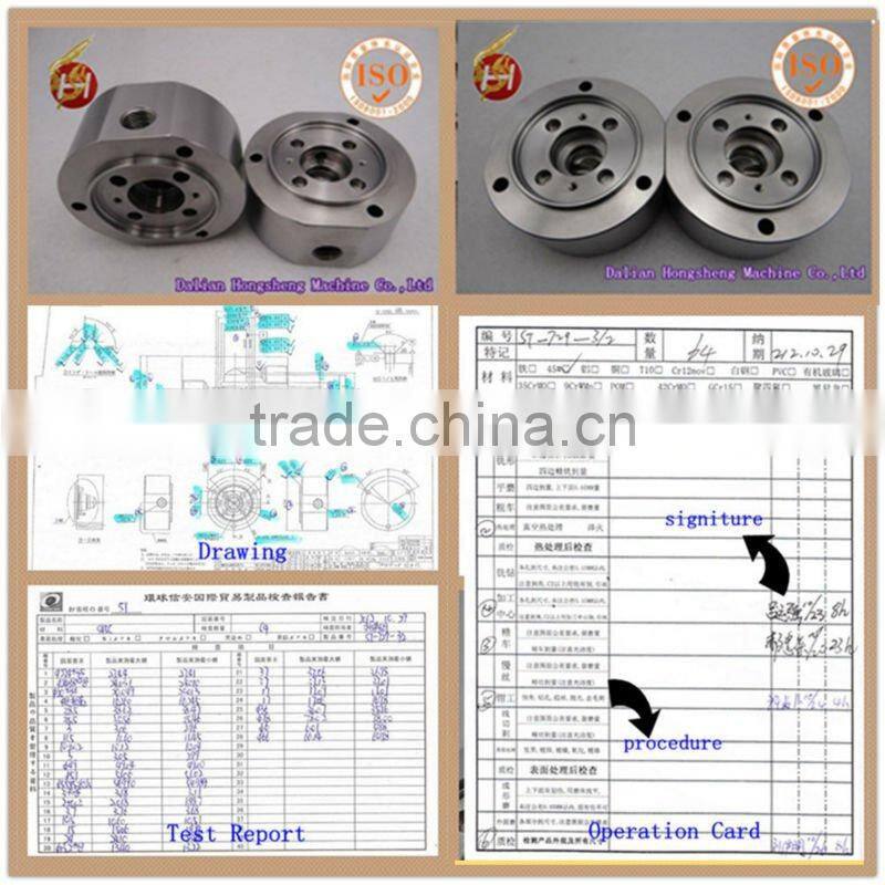 brass cnc machining/shaft hard dressed