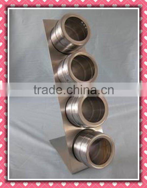 4 in1 Magnetic spice jar set