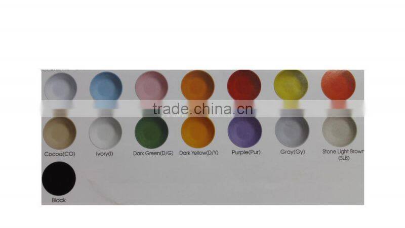 Malaysia Made Peach Shape Melamine Dinner Plate