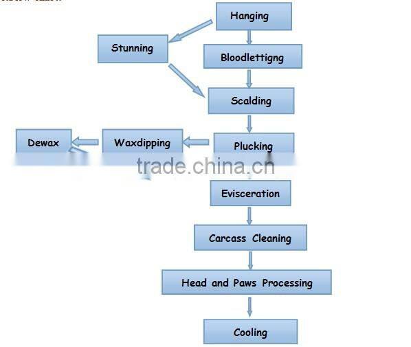 portable automatic chicken slaughter houses for slaughtering