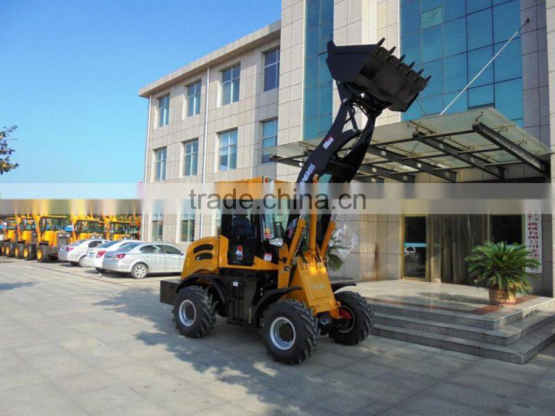 UK cow house radlader mini farm loader 38KW engine EPA good