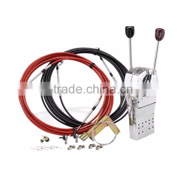GJ1107 top mount marine dual/single marine control lever for fishing vessel, boats parts accessories