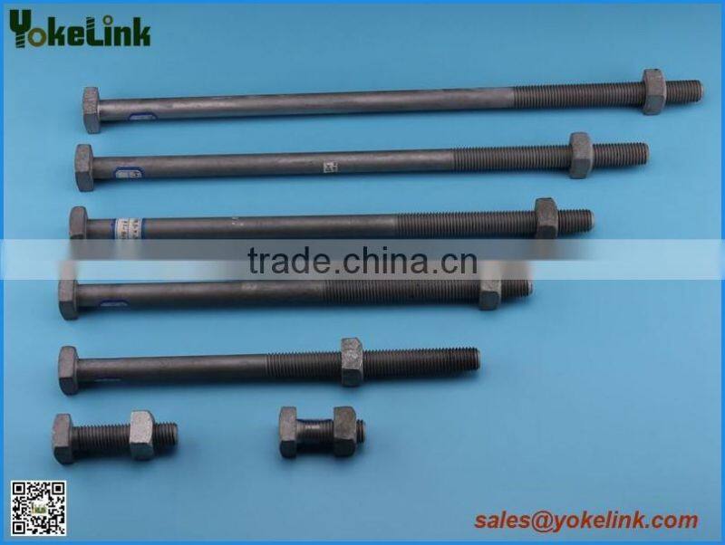Hot Dip Galvanized Square Head Machine Bolt per ANSI C135.1