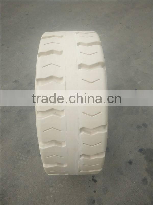 replacement rubber forklift solid tyre press-on15x5x1114 wheel with quality warranty
