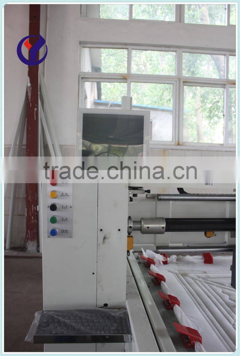 Large Area Computerized Single Head Quilting Machine with Rotary Head for Sleep bags