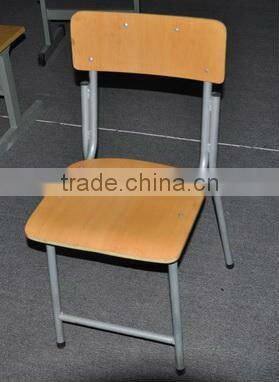 metal frame plywood school chair