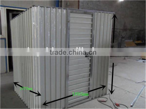 garden shed/metal shed 1270x1895x1900mm