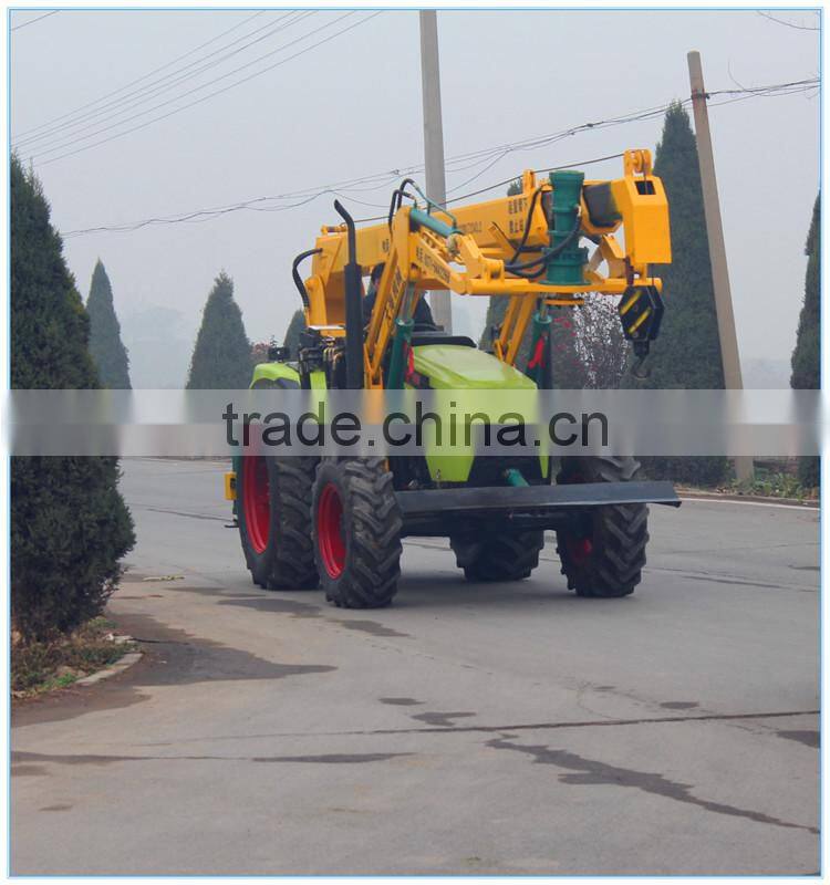 hydraulic earth auger/hole digging machine/ground hole drilling machines