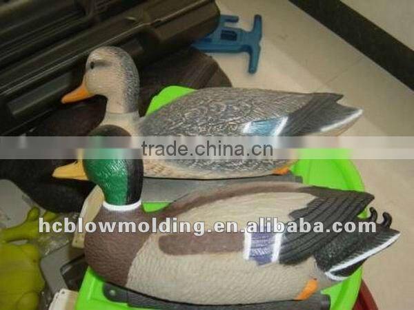 OEM Blow Molding male and female duck decoy plastic HDPE hunting decoy