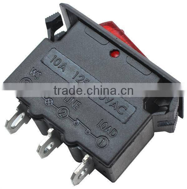 ST-001 rocker switch type circuit breaker