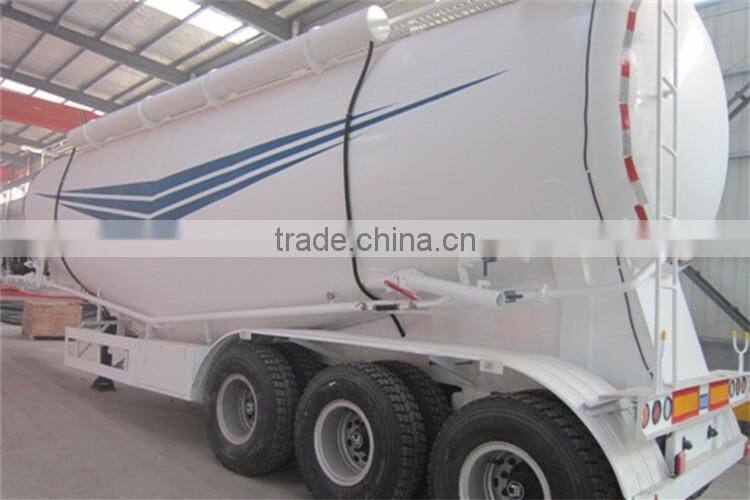 3 alxe cement tanker trailer ,bulk cement transport tanker semi trailer for sale
