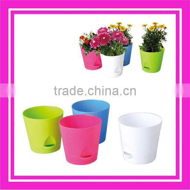 plastic flower pot & flower base for garden