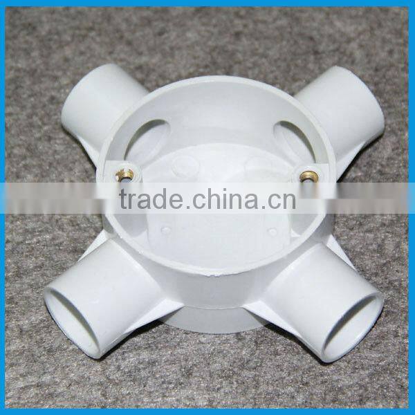 White Electrical Conduit Fittings 20mm PVC Male Bush