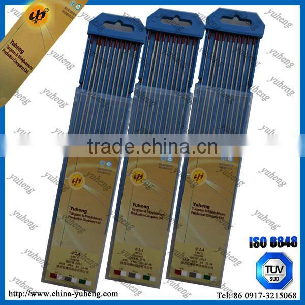 Tungsten welding Electrodes3.2mm/3.0mm/2.4mm For Welding 300-450mm Length Electrode Welding Rod 3.15 mm