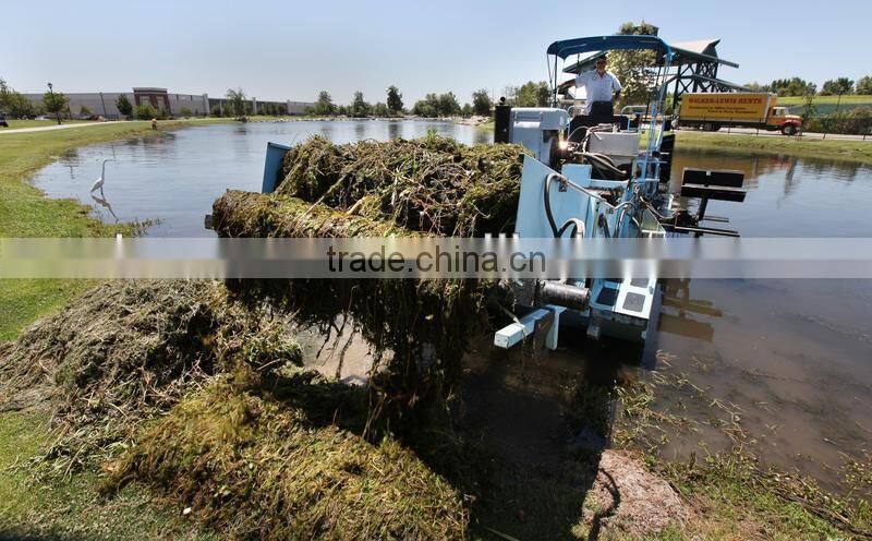 small Aquatic weed harvester/Garbage salvage ship/ Aquatic plants harvesting machinery