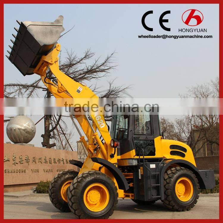 2.0 ton capacity China supplier articulated mini loader