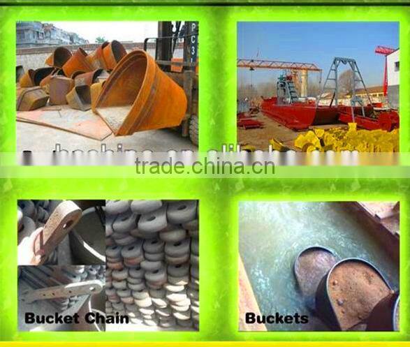 Gold vessels for placer gold /placer gold dredger for sale