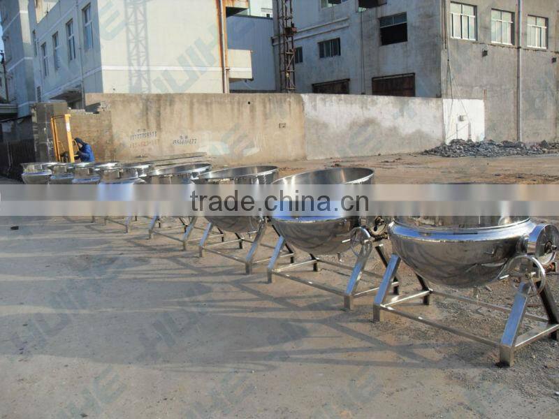 Stainless Steel Jacketed Kettle for cooking boiling