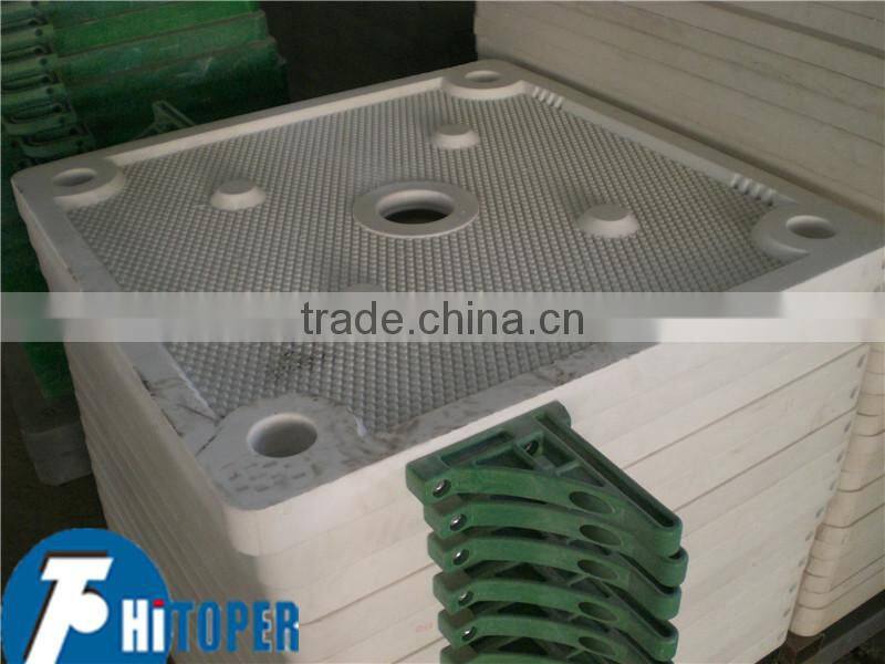 870mm polypropylene material filter plate for dewatering press machine