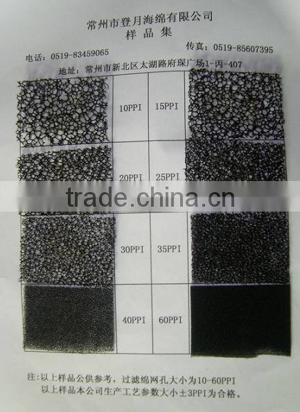 Wholesale filter foam for Gutter Filter Foam foam air filter material