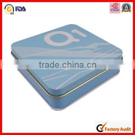 tin metal empty chocolate truffle boxes