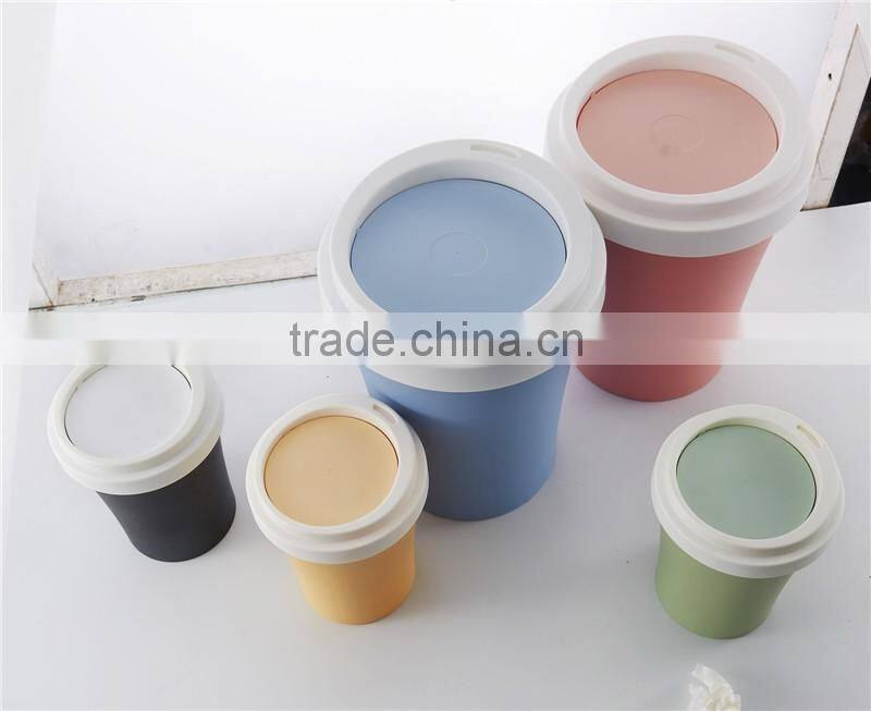 Big Size Garbage Swing Lid Trash Bin