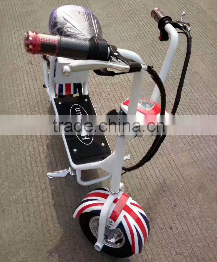 Mini Electric Scooter, 36V500W10aH Cool electric Bike For Driver of Substitute Driving
