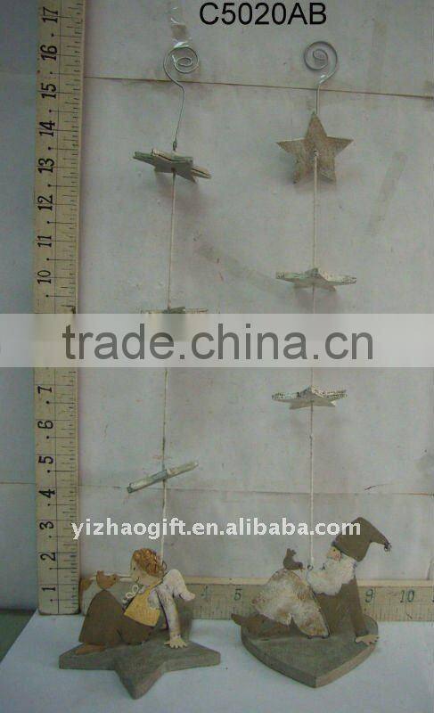 best selling homemade cheap wooden hanging craft