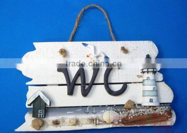 wholesale wood Vintage colour wooden doorplate top quality indicator for factory direct sale