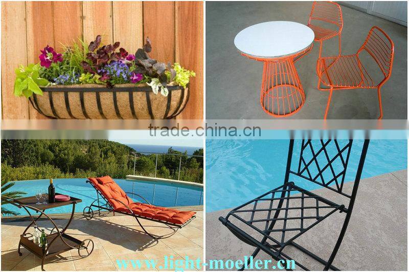 wrought iron dining set