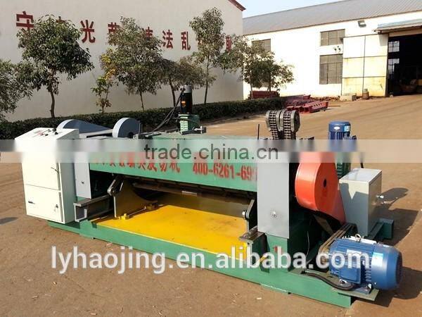 China HUIXIN brand 4 feet/8 feet wood peeling machine / veneer rotary machine