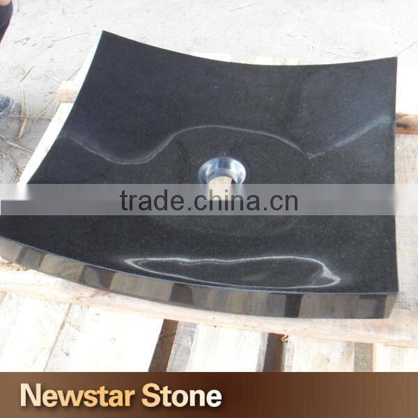 Chinese polished natural stone granite kitchen sink